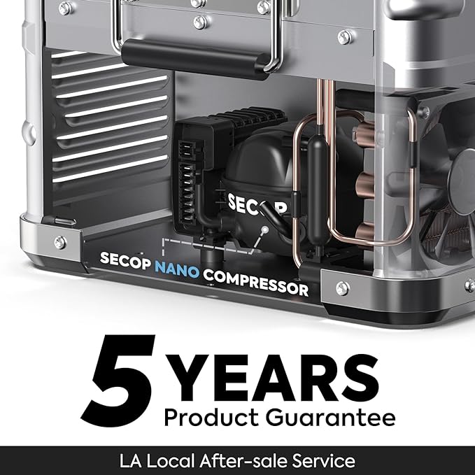 ICECO 21QT APL20 Light Duty Aluminum Portable Fridge Freezer Single Zone