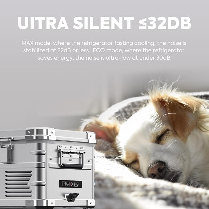 ICECO 21QT APL20 Light Duty Aluminum Portable Fridge Freezer Single Zone