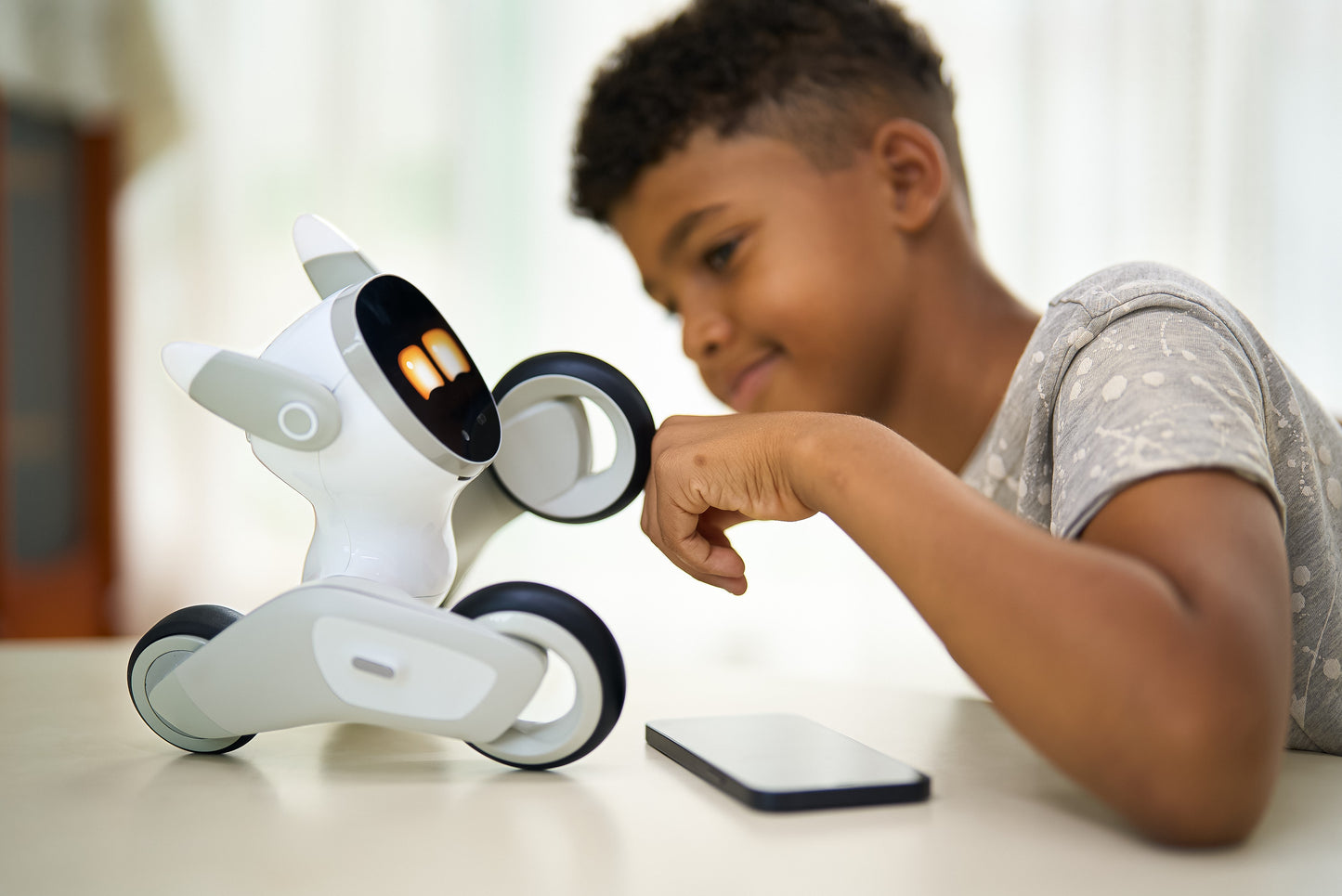 Loona Petbot - Interactive AI Robot Companion with Facial Recognition, ChatGPT Integration, Smart Sensors & Games