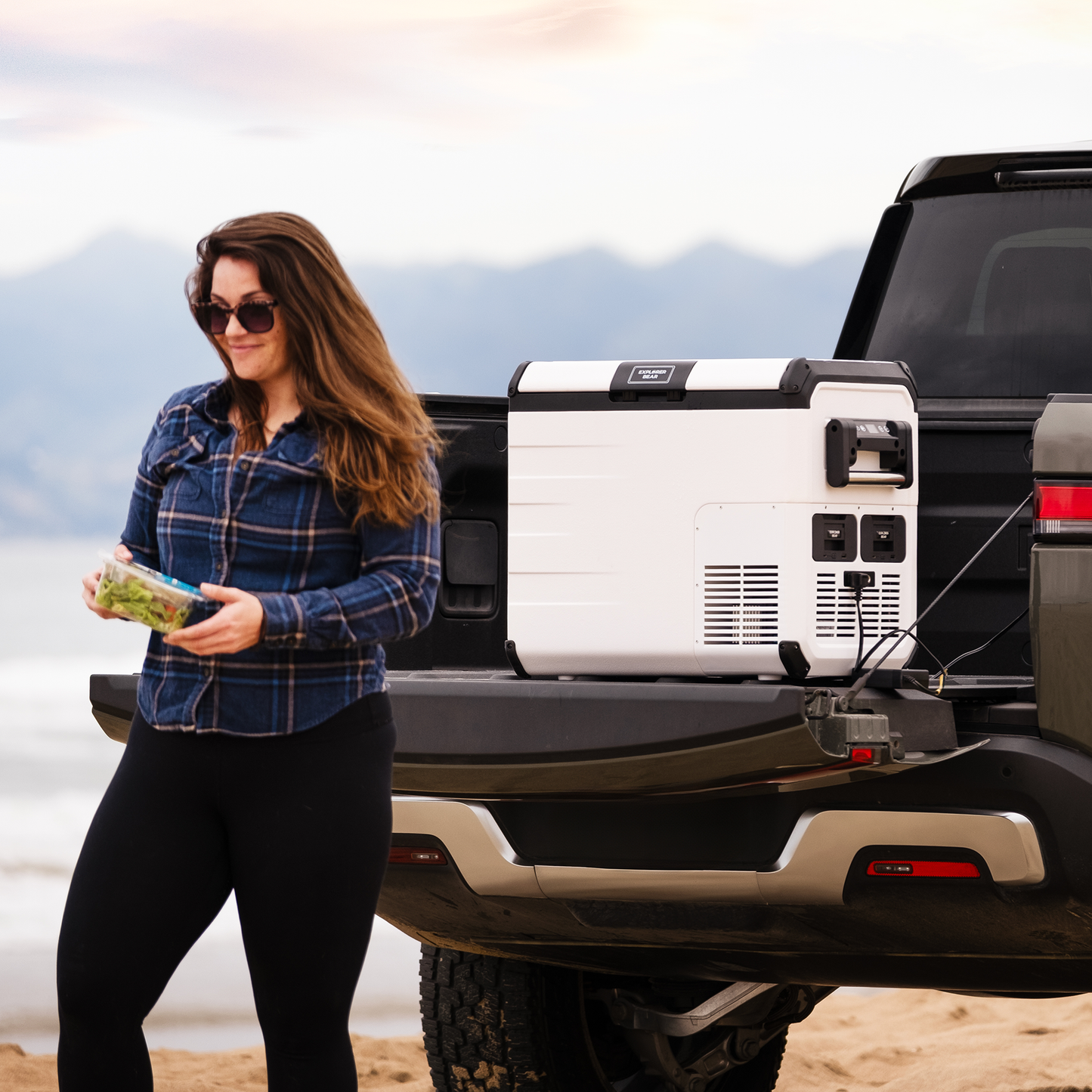 Explorer Bear UR45W 12V/24V Portable Fridge Freezer — 45L/48Qt